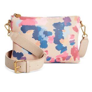 Style & Co Double Compartment Crossbody,Dream Dye Print
